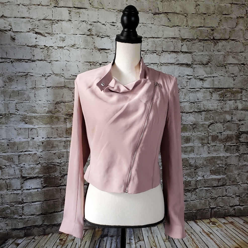 Express / Asymmetrical Moto Jacket - image 2